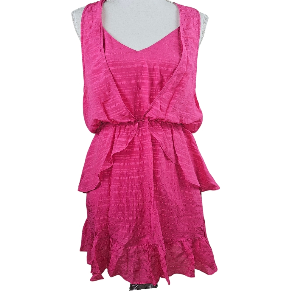 Parker Phoebe Peplum Mini Dress In S NWT Spring/Summer Dress
